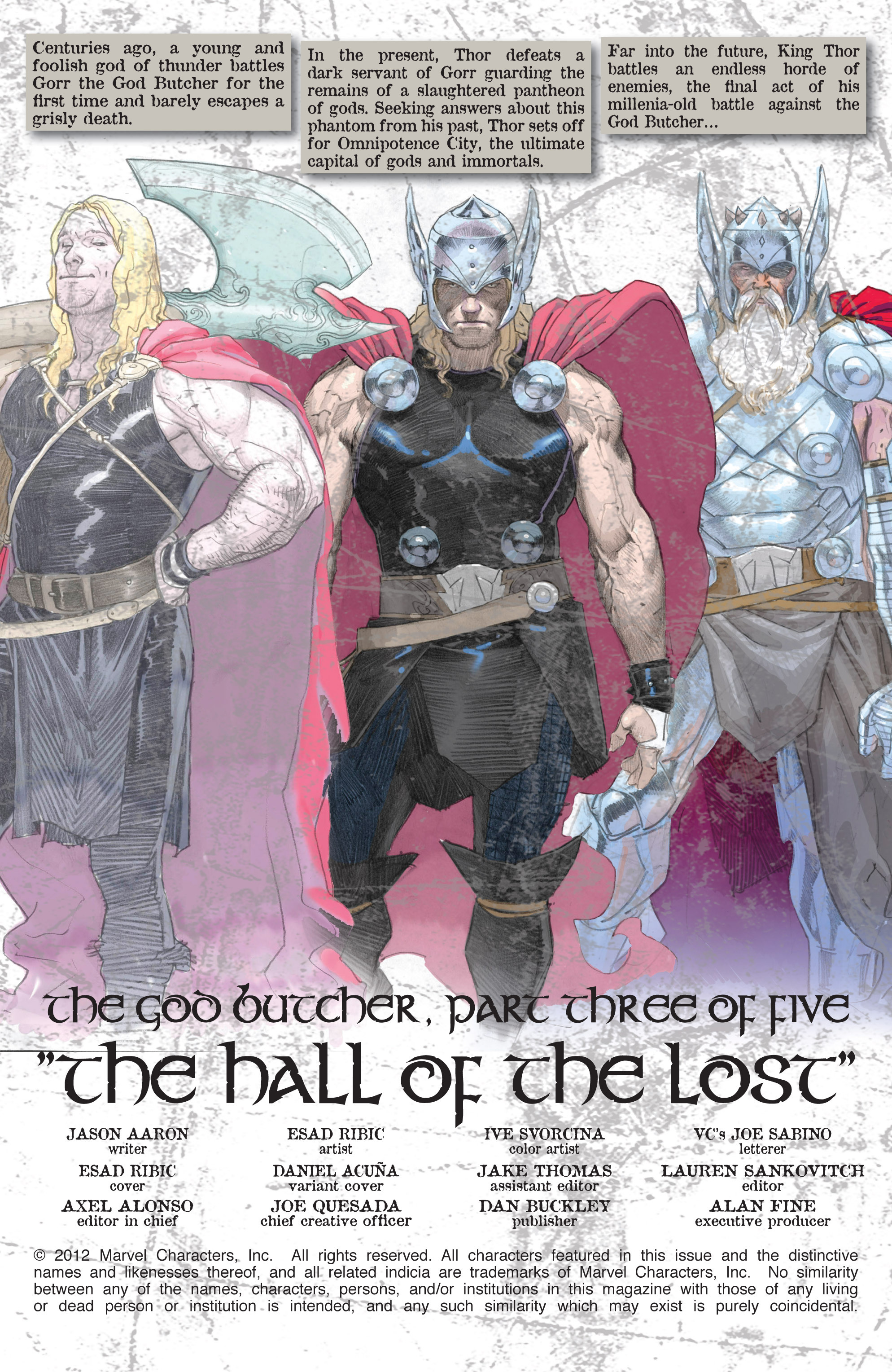 Read online Thor: God of Thunder comic -  Issue #3 - 2