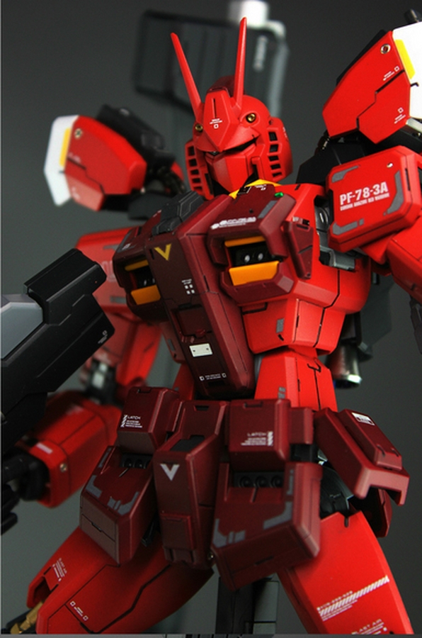 Custom Build MG 1/100 Gundam Amazing Red Warrior Gundam Kits Collection News and Reviews