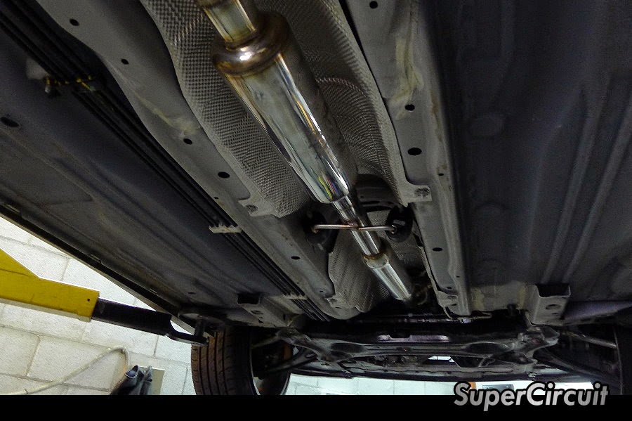 SUPERCIRCUIT Exhaust Pro Shop: Project: Nissan Almera 1.5 Impul Aero