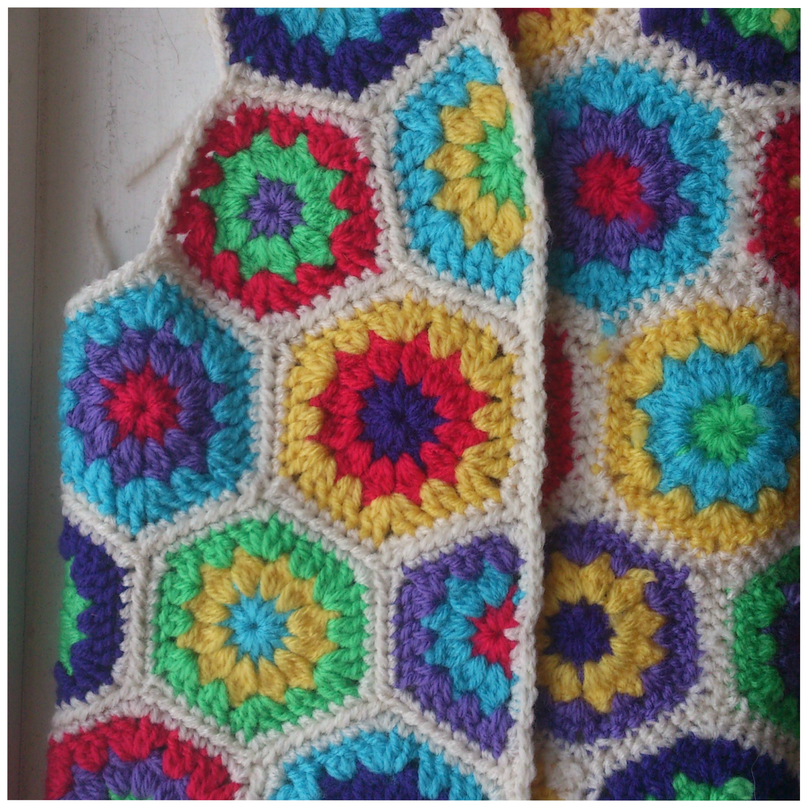 Cotton Crochet Vest