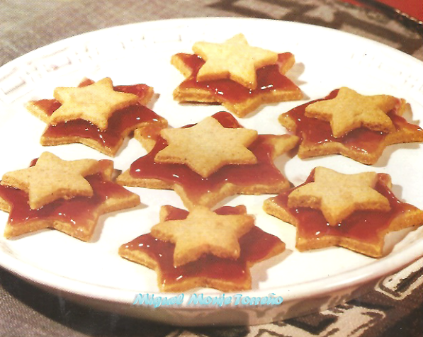 Galletas de Mantequilla con Frambuesa