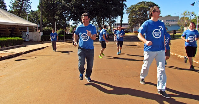 Roncador: Secretarias de Saúde e Esportes realizam a I Mini Maratona Agosto Azul