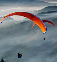 Paragliding in Nepal 