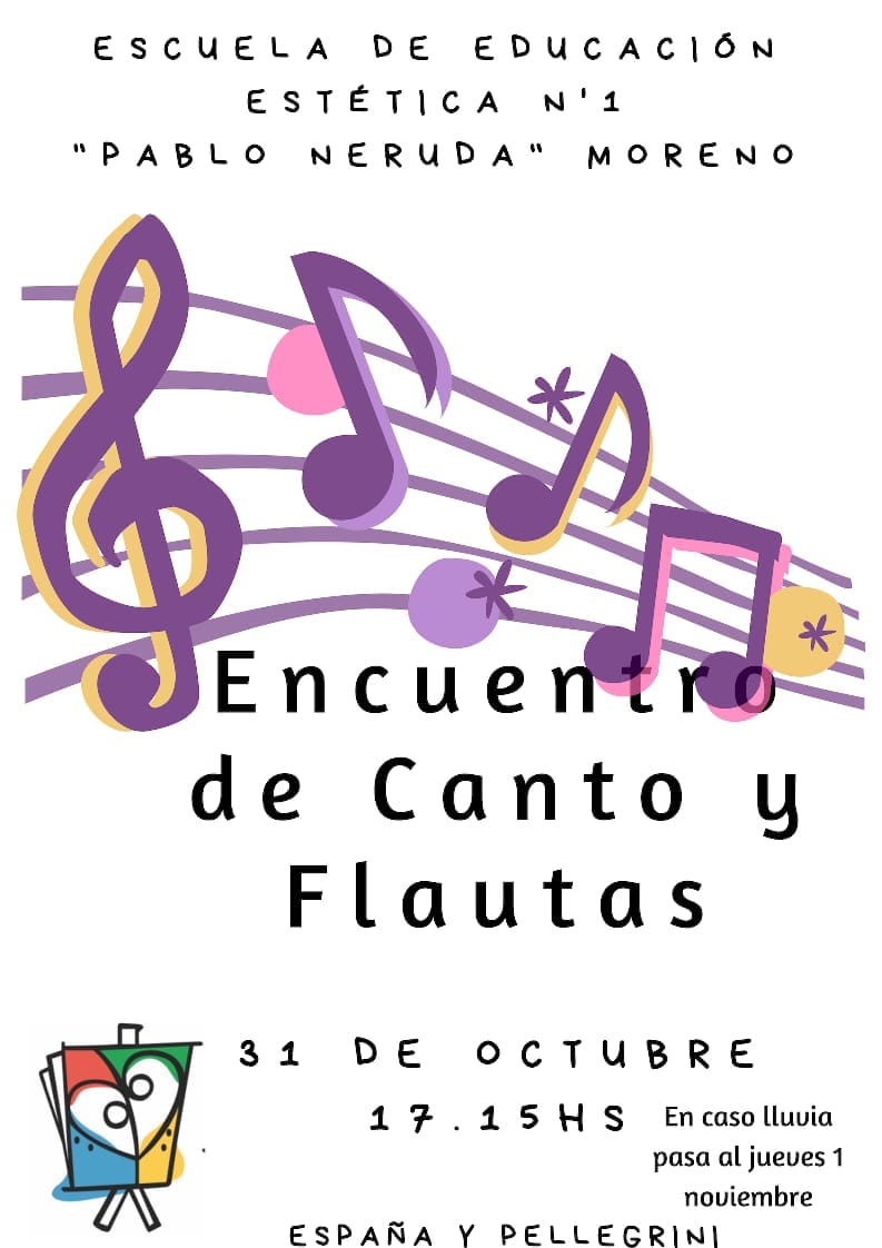 ENCUENTRO DE FLAUTAS Y CANTO 2018