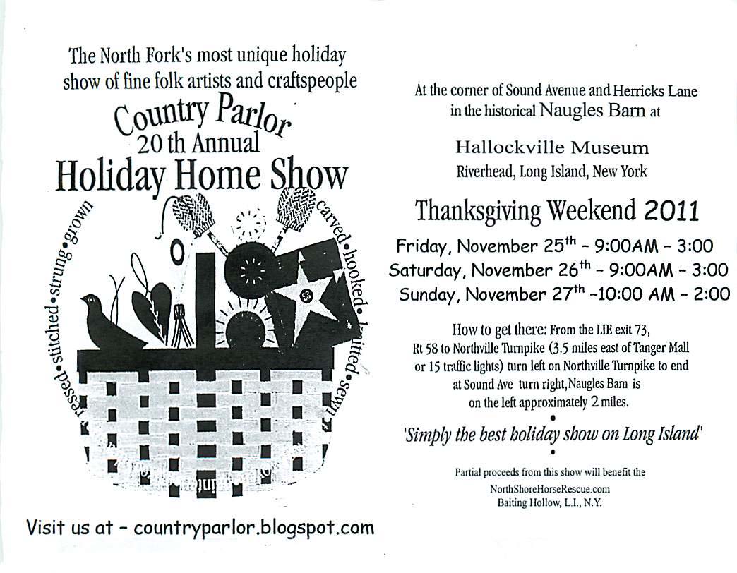 Country Parlor Holiday Home Show