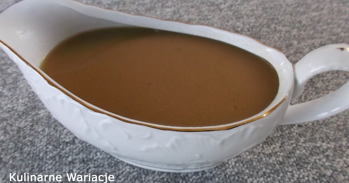 Angielski sos gravy