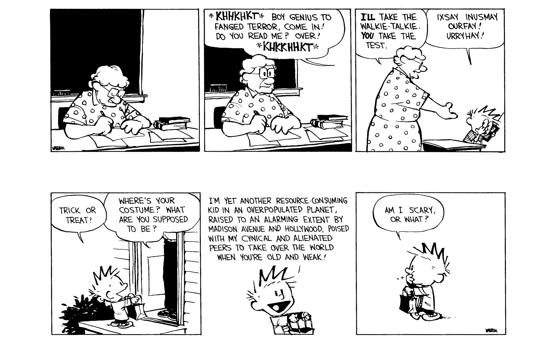 Read online Calvin and Hobbes comic -  Issue #11 - 128