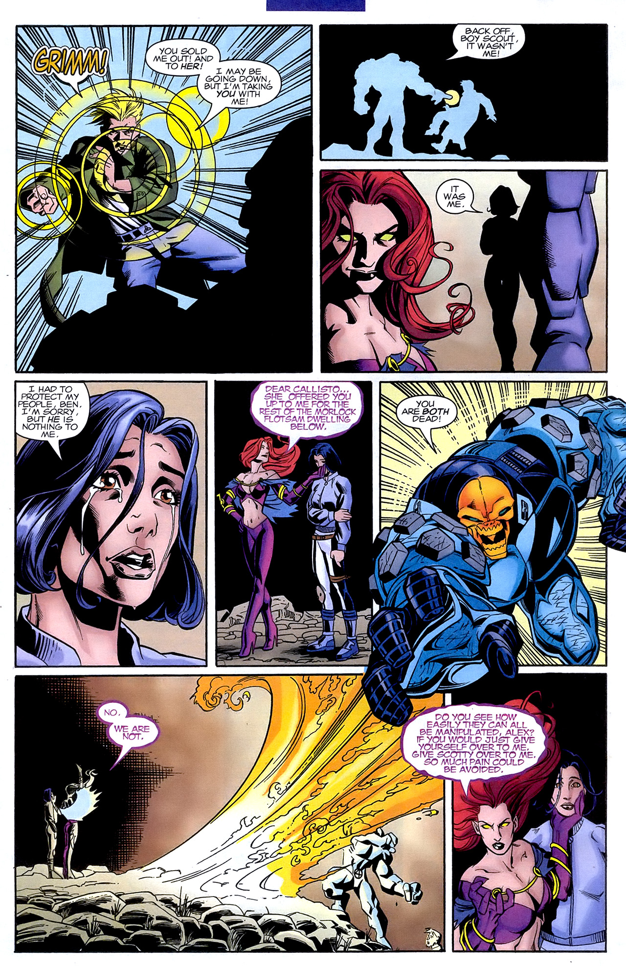 Read online Mutant X comic -  Issue #9 - 16