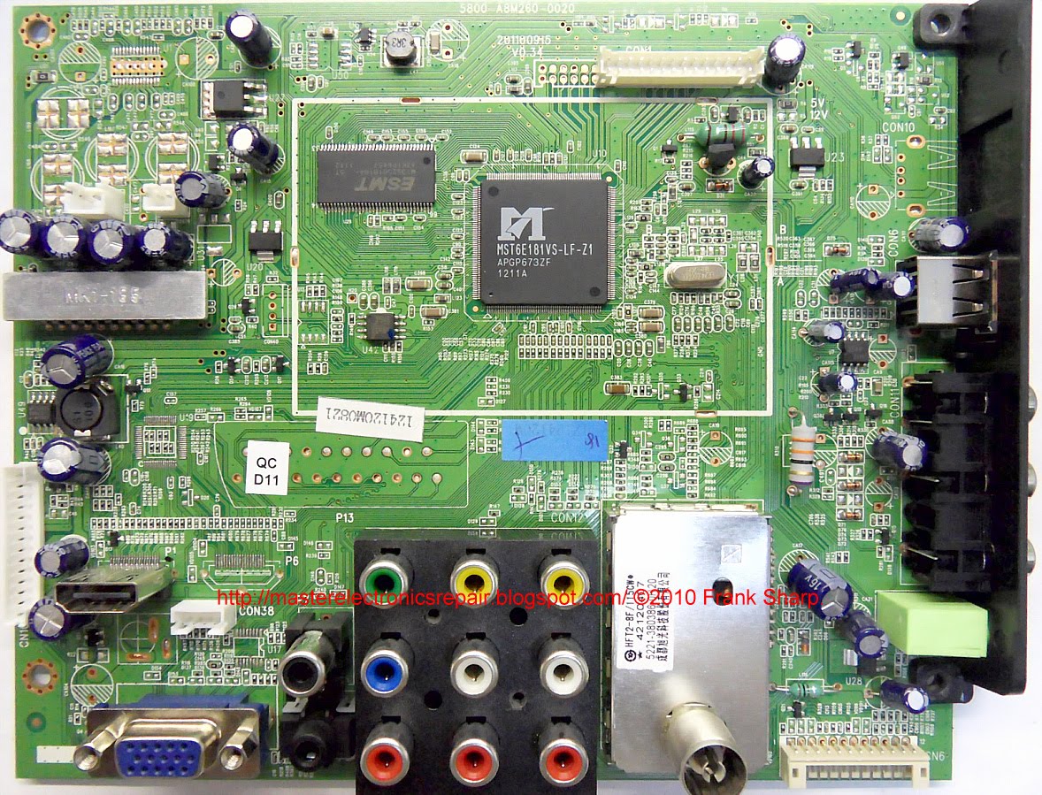 Master Electronics Repair !: REPAIR / SERVICING TV SUPRA STV-LC1985WL