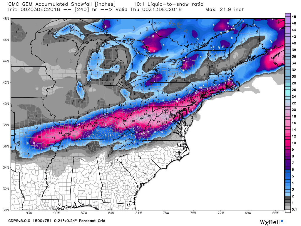 The EDGE Weather Monday, December 3, 2018 Morning Weather Discussion
