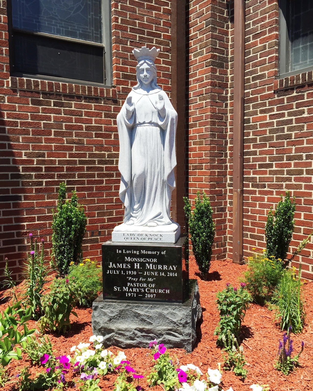Angels, Wonders, and Miracles of Faith Dedication of the Statue of