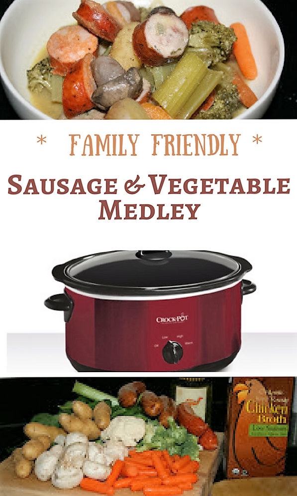 Slow Cooker Sausage and Vegetables Medley Recipe A Year of Slow Cooking