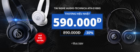 [QC] Tai nghe Audio Technica thuong hieu Nhat gia chi 590.000d - Anh 1