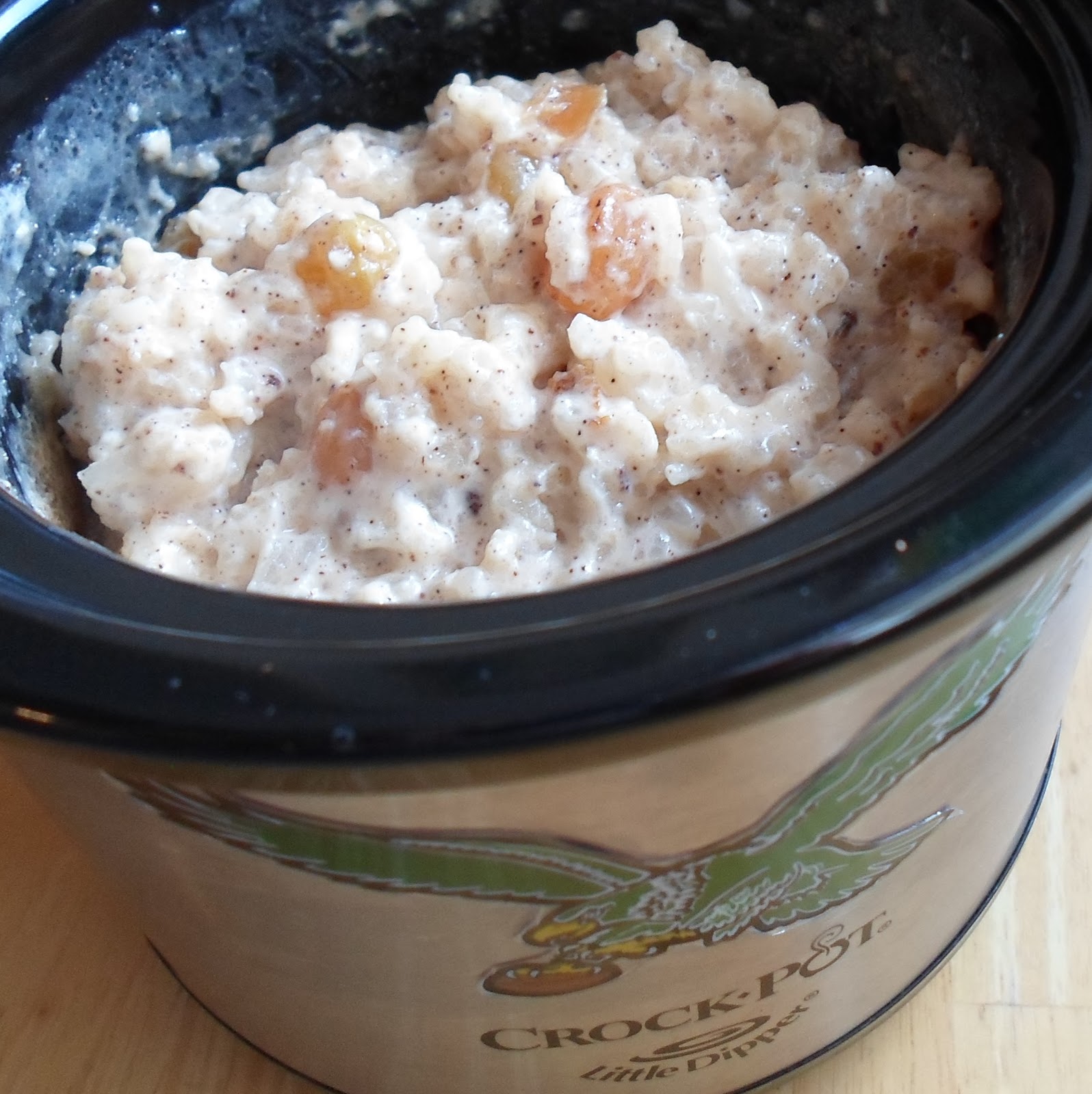 Happier Than A Pig In Mud: Slow Cooker Rice Pudding -Small Batch Little  Dipper Crock Pot Recipe (and Full Size Recipe)