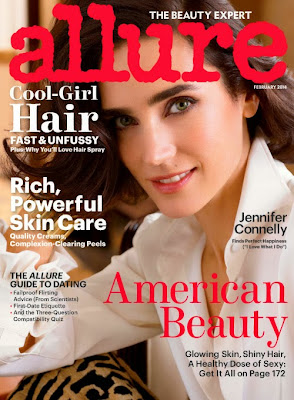 Jennifer Connelly for Allure US Cover February 2014