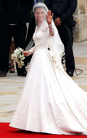 Kate Middleton's Wedding Dress - style - Little Miss Momma