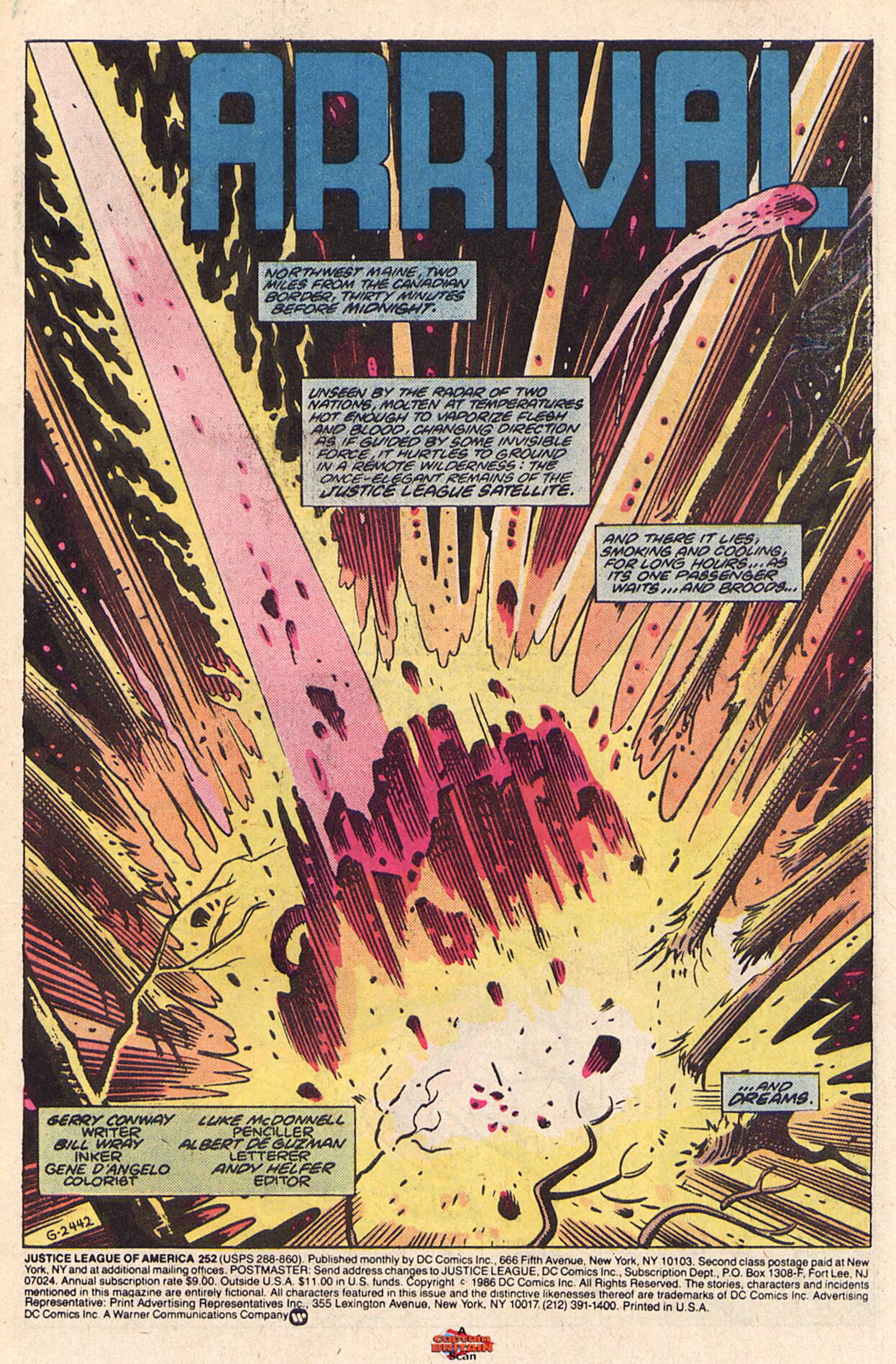 Read online Justice League of America (1960) comic - Issue #252 - 3