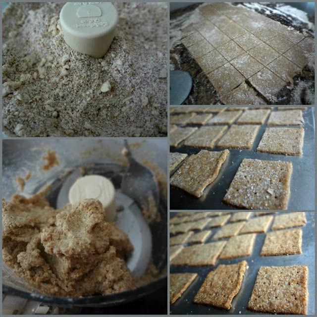 Homemade Wheat Thin Crackers
