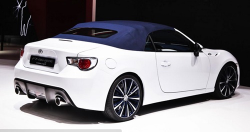 Toyota FT 86 Open Roof Concept