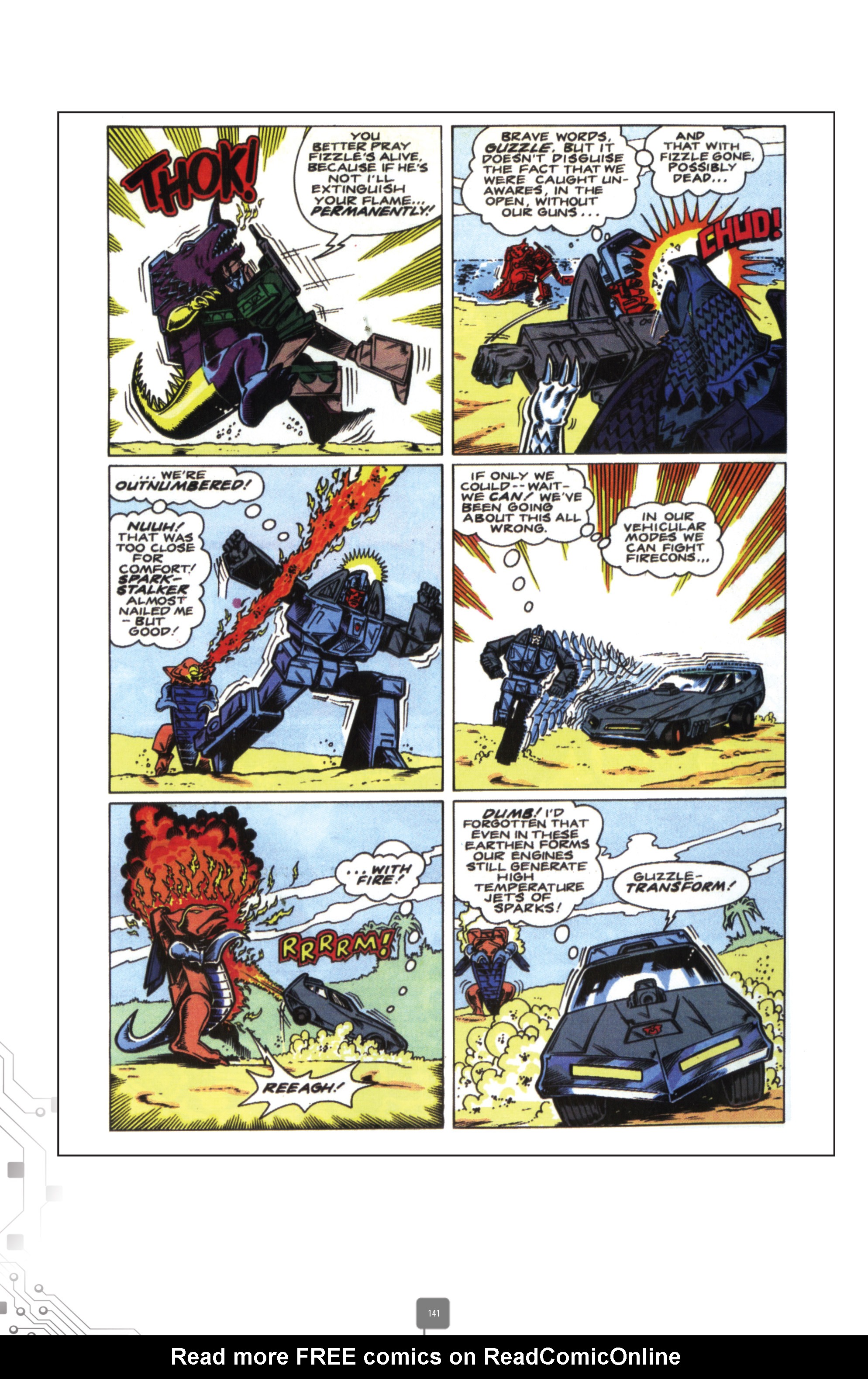 Read online The Transformers Classics UK comic -  Issue # TPB 5 - 141