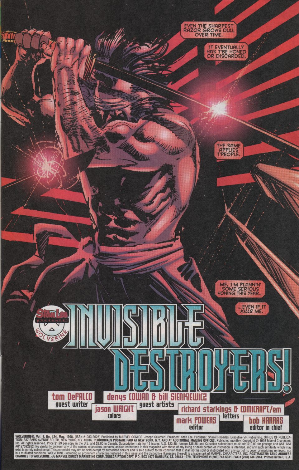 Read online Wolverine (1988) comic -  Issue #124 - 4