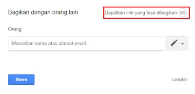 Membuat Direct Link Google Drive