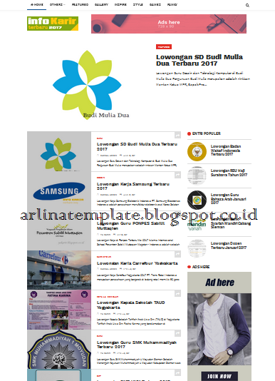 template simple up template gratis bung frangki