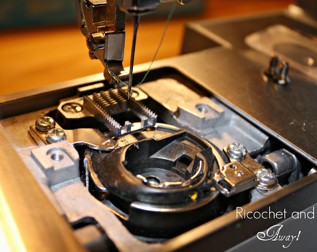 Ricochet and Away! Maintaining your sewing machine
