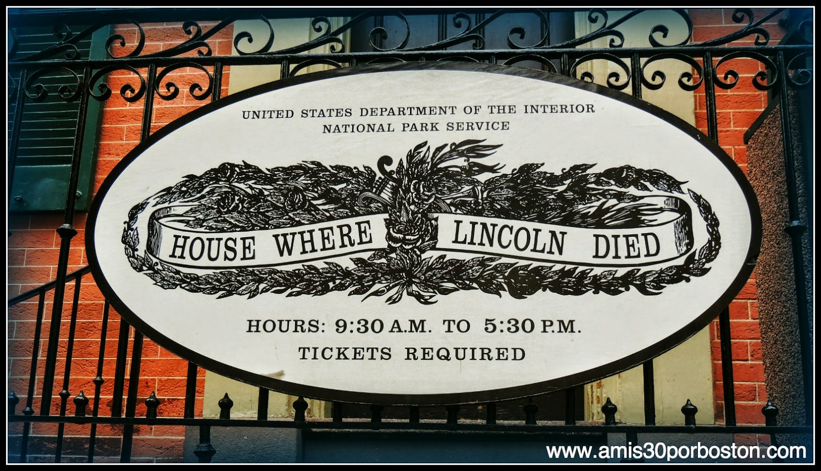 Peterson House: Lugar de la Muerte del Presidente Abraham Lincoln