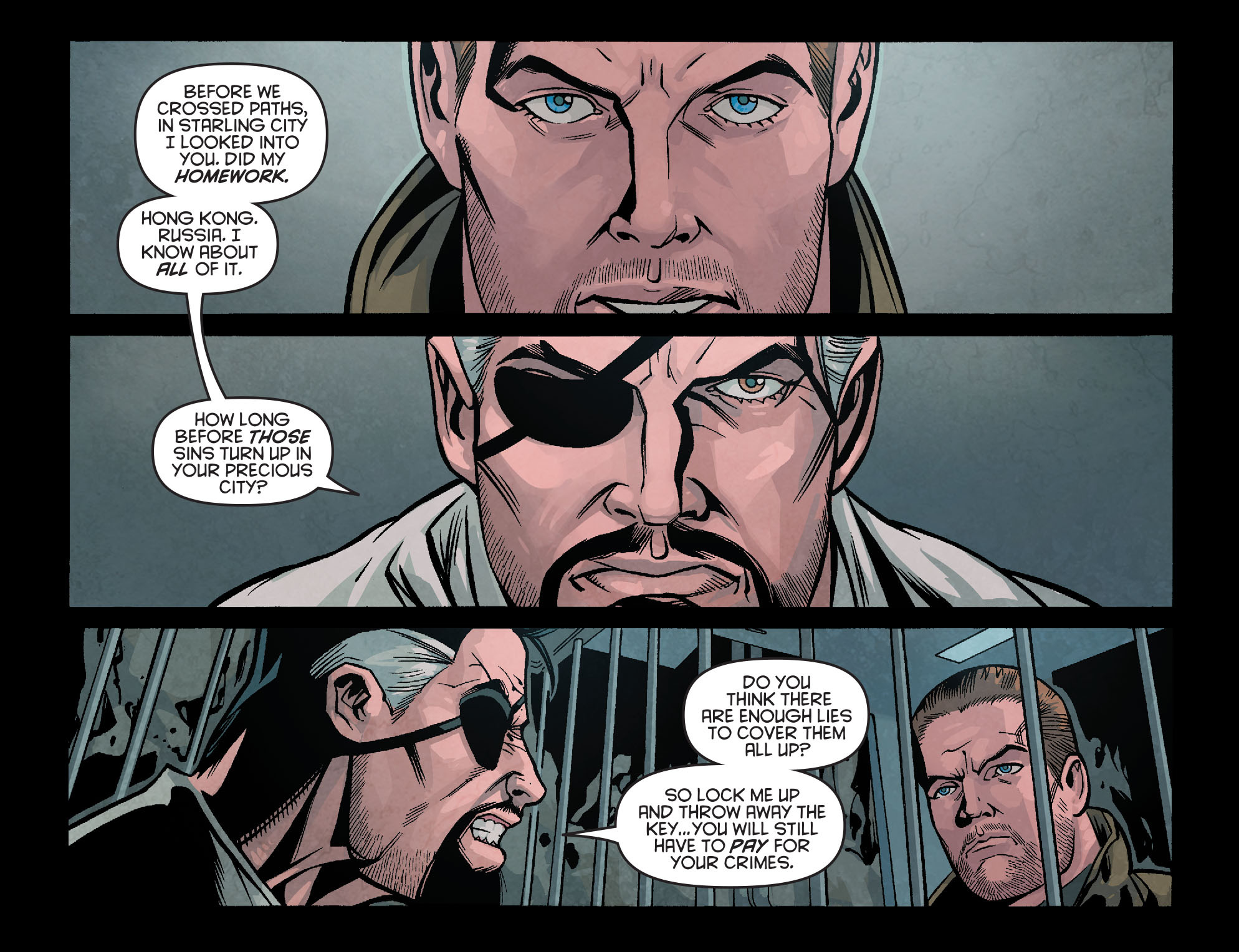 Read online Arrow: Season 2.5 [I] comic -  Issue #19 - 10