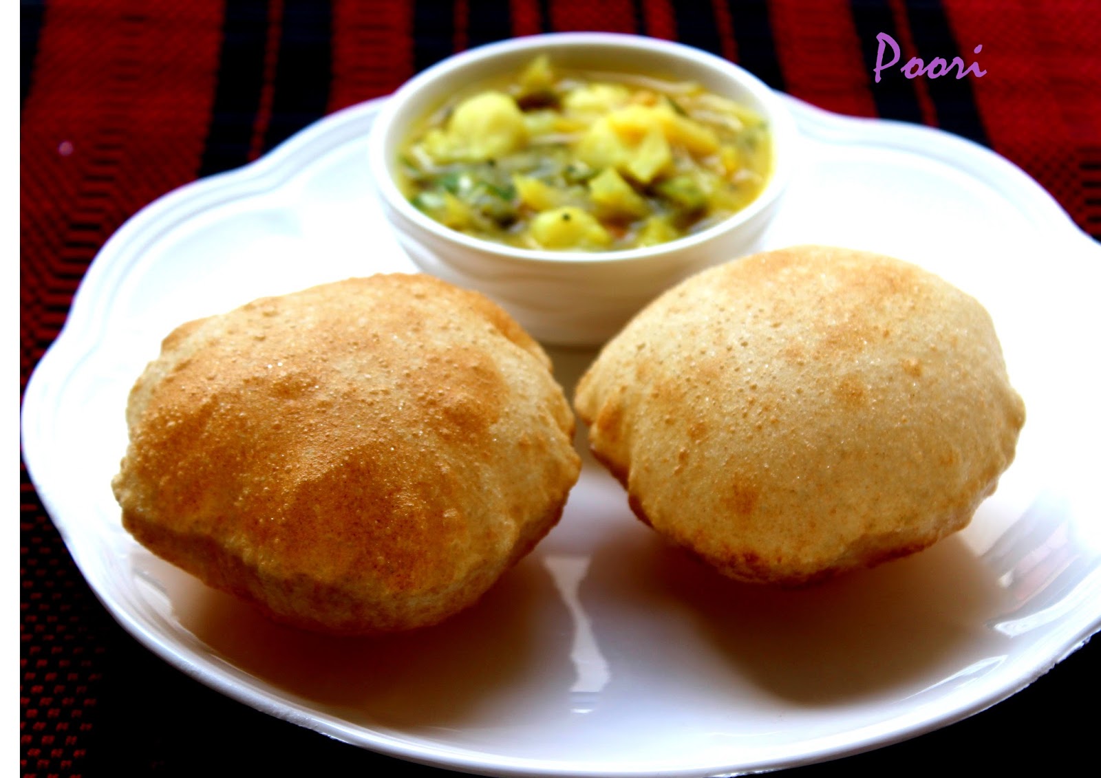 Vysya's Delicious Recipes POORI RECIPE HOW TO MAKE PUFFY(FLUFFY) POORI