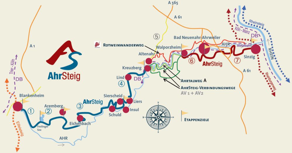 Sollen Ahrsteig-Verbindungswege anziehen oder abschrecken? - Der Berg Sollen Ahrsteig-Verbindungswege anziehen oder abschrecken? - Der Berg
