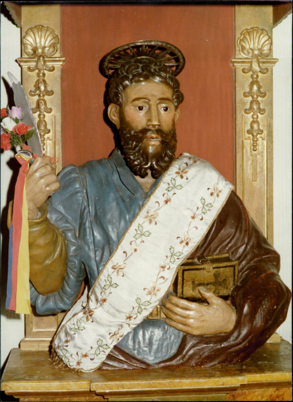 Centro de Estudios Borjanos La imagen procesional de San Bartolomé