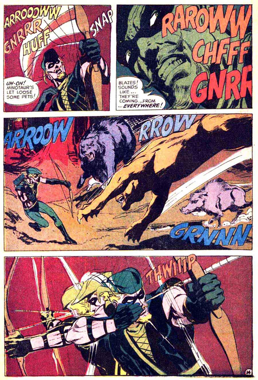 Brave and the Bold v1 #85 dc comic book page art by Neal Adams