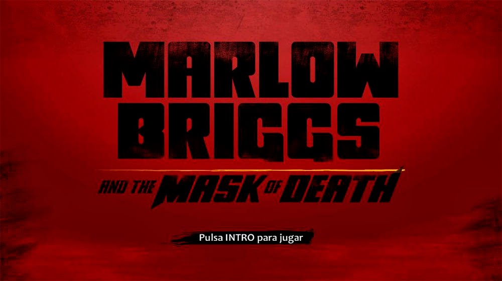 Marlow Briggs and the Mask of Death  [MG] [FC]