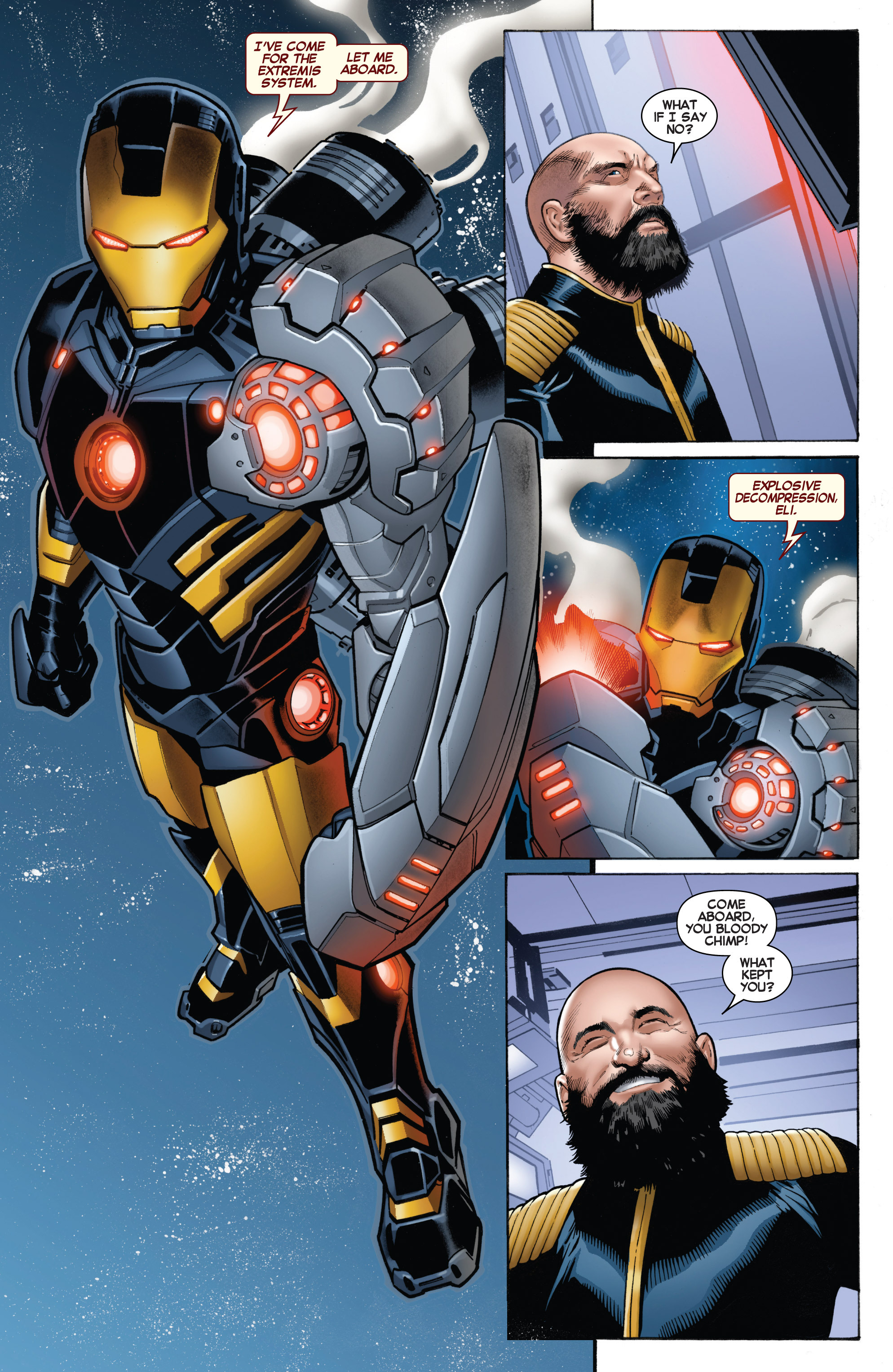 Read online Iron Man (2013) comic -  Issue #5 - 7