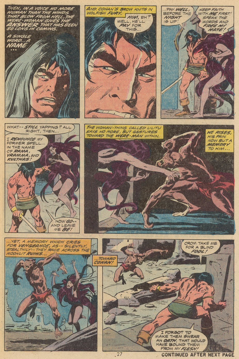 Read online Conan the Barbarian (1970) comic -  Issue #38 - 19