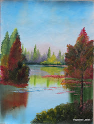 oil paintings easy painting beginners ross bob landscape fall river bill alexander diy try beginner