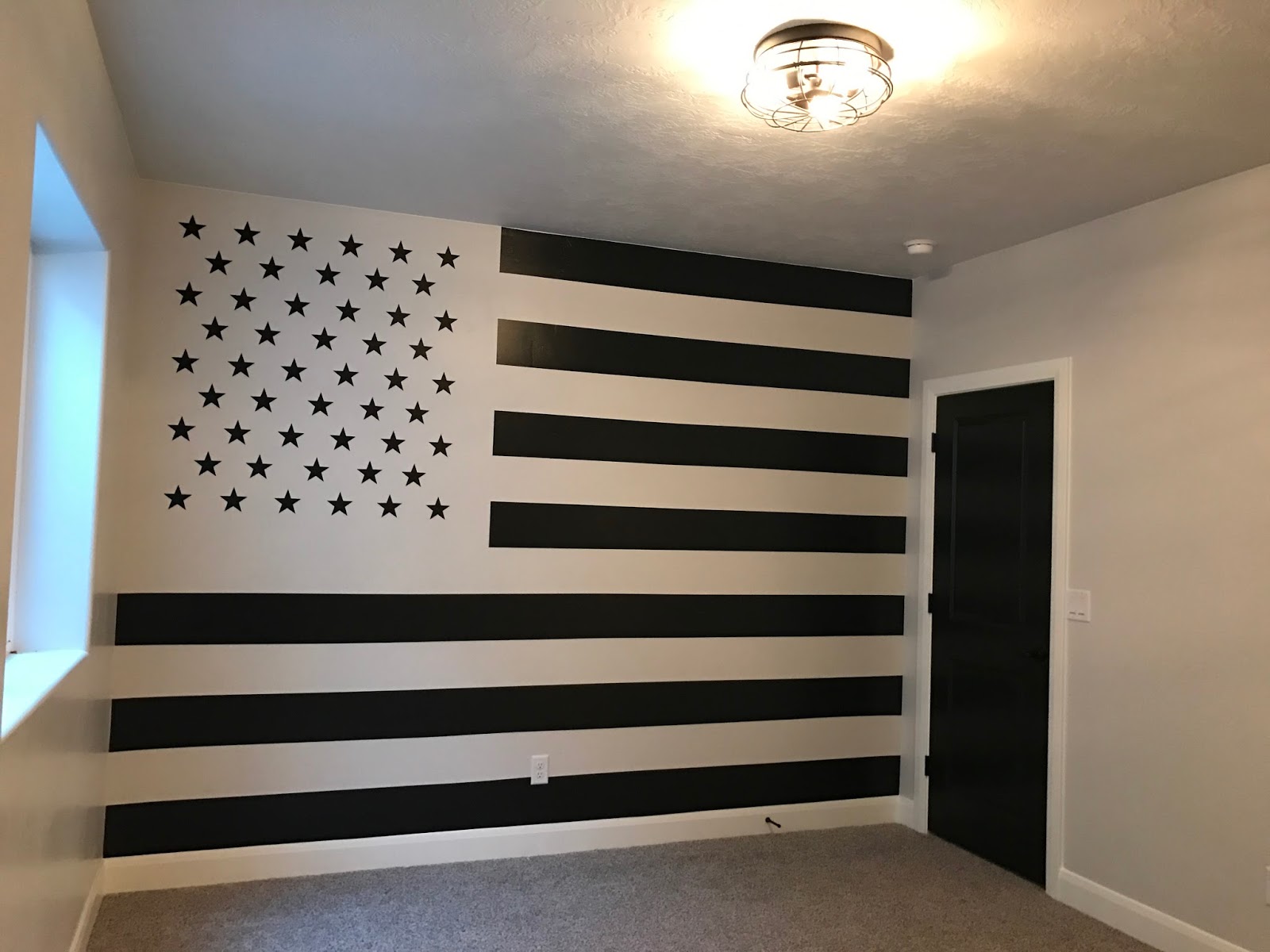 How to Paint an American Flag! EASY!