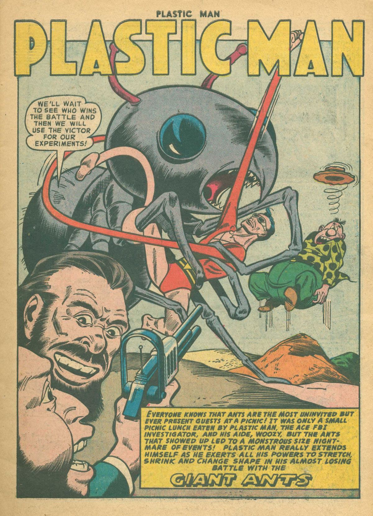 Read online Plastic Man (1943) comic -  Issue #37 - 3