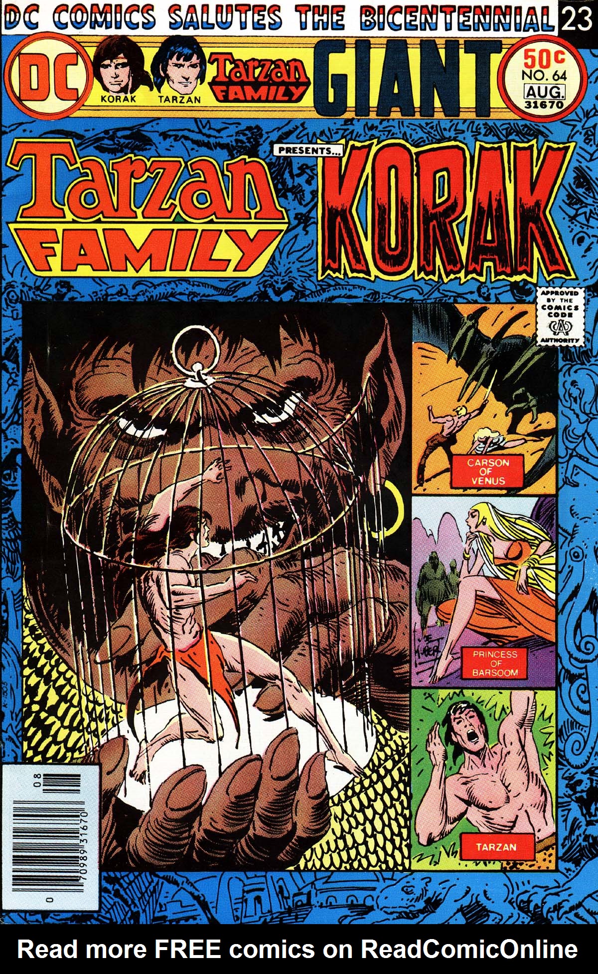 Read online Tarzan Family comic -  Issue #64 - 1