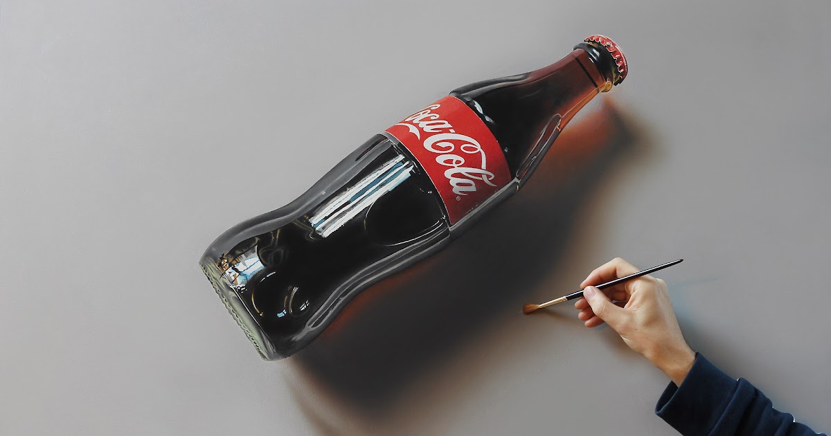 Coca Cola Glass Bottle Drawing Coca Cola Glass Bottle Drawing