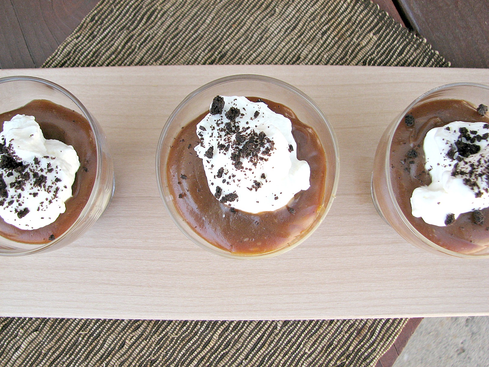 Foodness Gracious Caramel Budino with Salted Caramel Sauce....