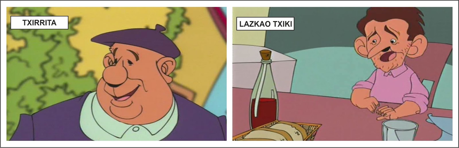 Monchi, un dibujante de Cáceres 1998 /99. Txirrita y Lazkao Txiki.