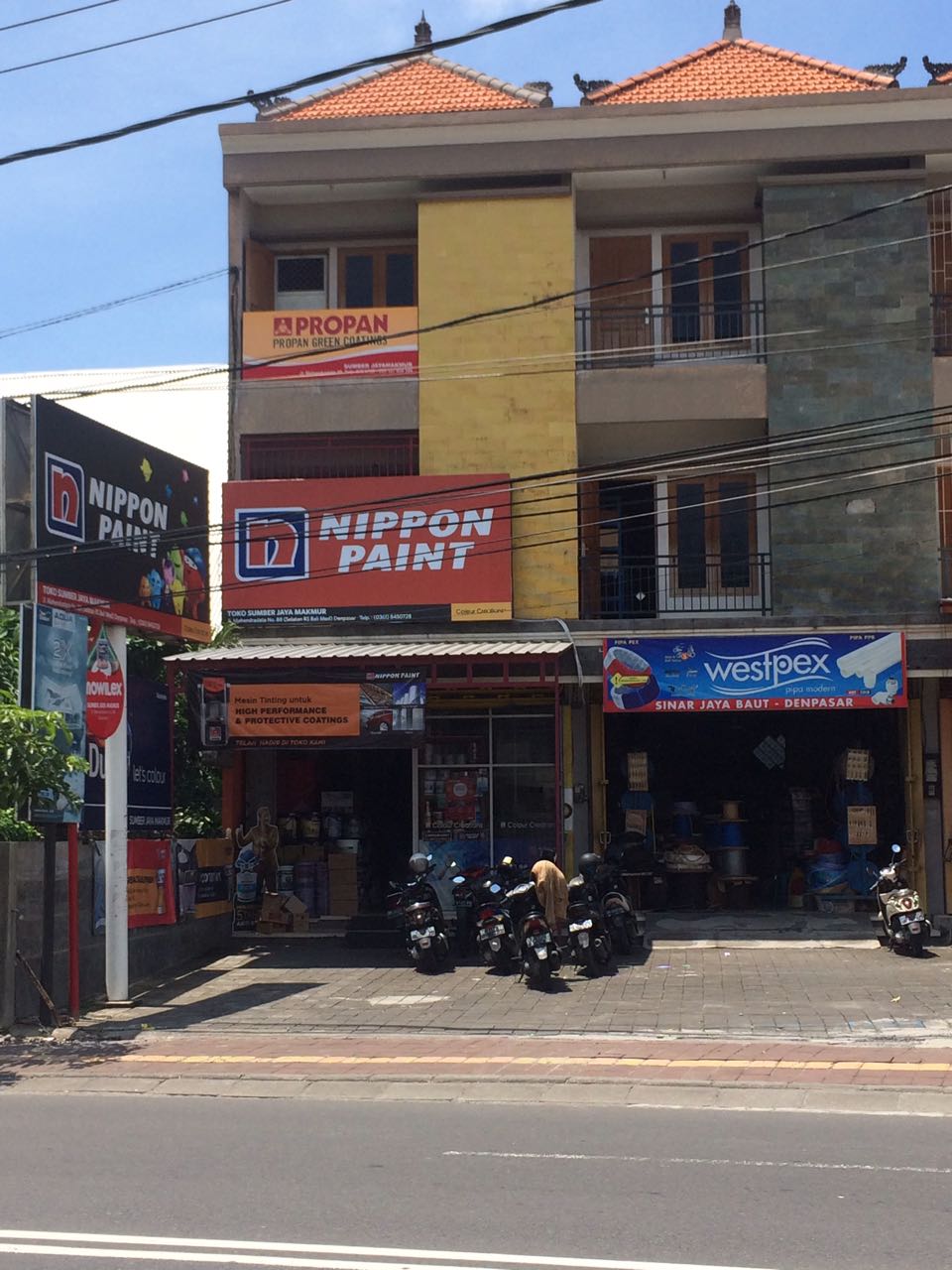 Toko Cat Denpasar Bali Sumber Jaya Makmur ProBisTech