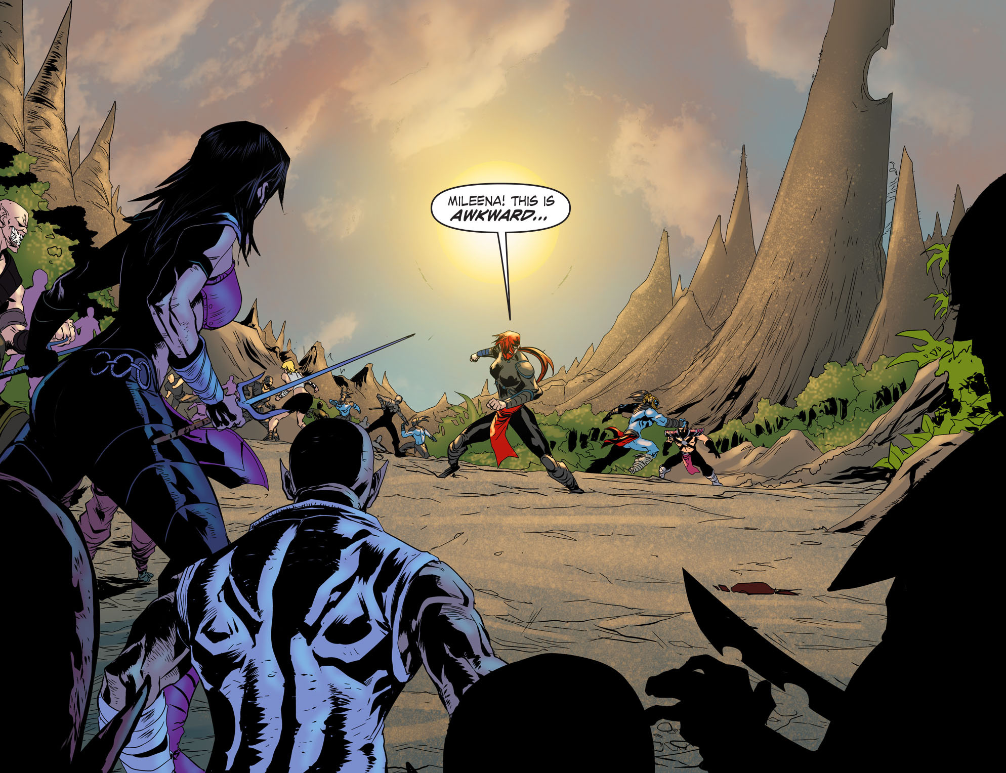 Read online Mortal Kombat X [I] comic -  Issue #26 - 4