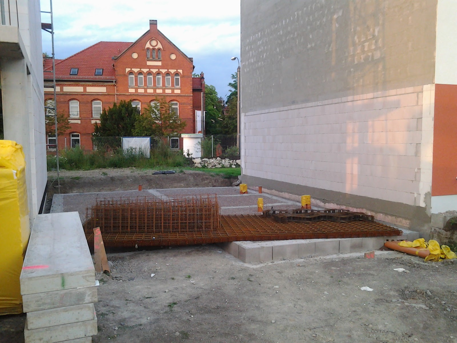 Bautagebuch Anhöck + Kellner Erfurt: Ausgangspunkt - das Fundament