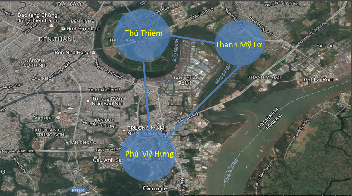 Vị trí dự án Victoria Village