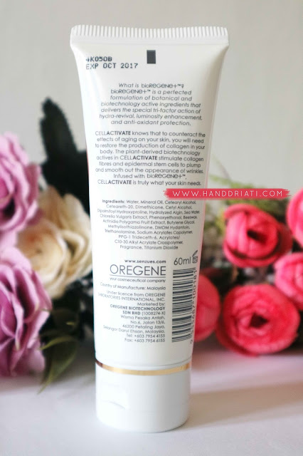 Review SenZues Cell Activate With bioRegene+ Body Lotion