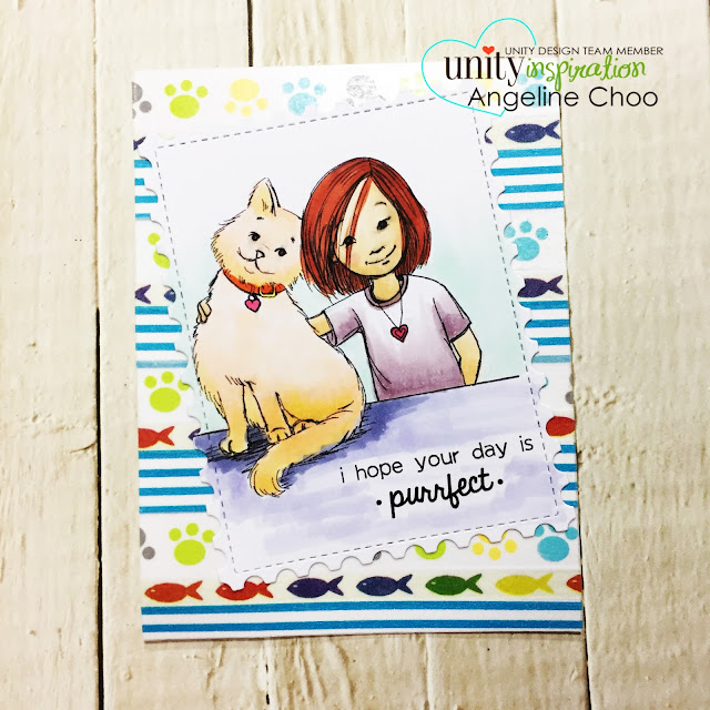 ScrappyScrappy: [NEW VIDEO] Phyllis Harris & Unity Stamp - Meow and Furever #scrappyscrappy #unitystampco #phyllisharris #card #cardmaking #papercraft #craft #crafting #youtube #quicktipvideo #copicmarkers #katscrappiness #washitape #catlover 